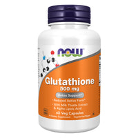 Now Foods - Glutathione 500mg - 60/120 Caps - Probiotic.co.uk