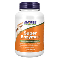Now Foods Super Enzymes Digestive - 90/180 tabs - Probiotic.co.uk