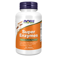 Now Foods Super Enzymes Digestive - 90/180 tabs - Probiotic.co.uk