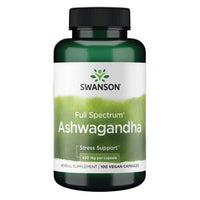 Swanson Ashwagandha 450mg 100 Caps - Probiotic.co.uk