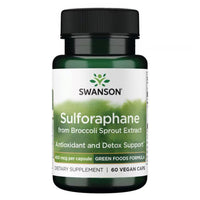 Swanson Sulforaphane from Broccoli - 400 mcg 60 Caps - Probiotic.co.uk