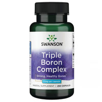 Swanson Triple Boron Complex 3mg - 250 Caps - Probiotic.co.uk