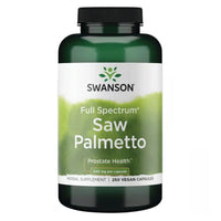Swanson Full Spectrum Saw Palmetto 540mg 250 Caps - Probiotic.co.uk
