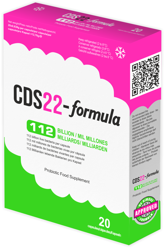 CDS22-formula Probiotic 112 Billion - 20 Cap Pack