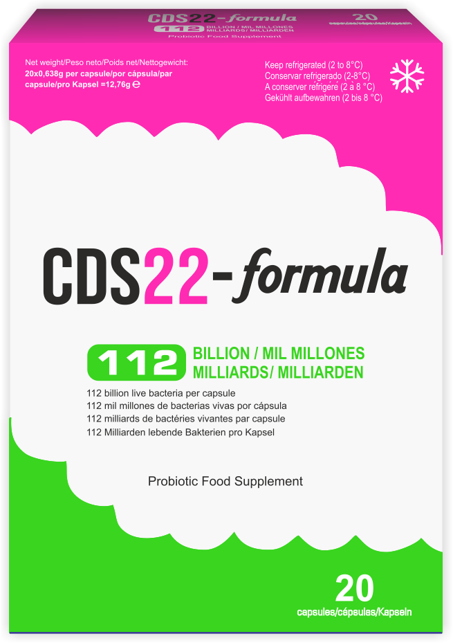 CDS22-formula Probiotic 112 Billion - 20 Cap Pack