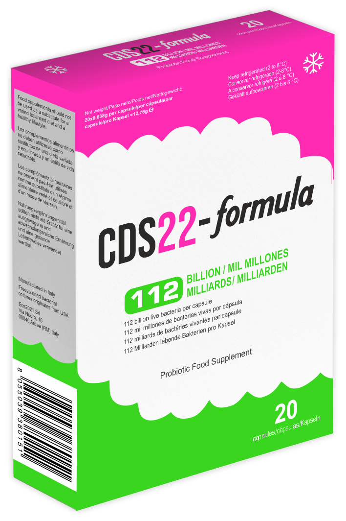 CDS22-formula Probiotic 112 Billion - 20 Cap Pack