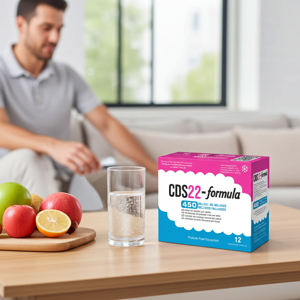 CDS22-formula beside water