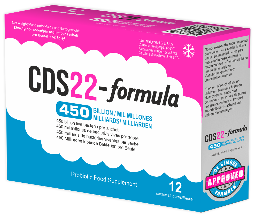 CDS22-formula Probiotic 450 Billion - 12 Sachet Pack (20% more for free)