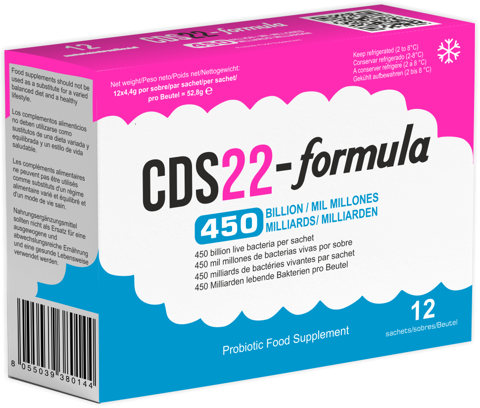 CDS22-formula Probiotic 450 Billion - 12 Sachet Pack (20% more for free)