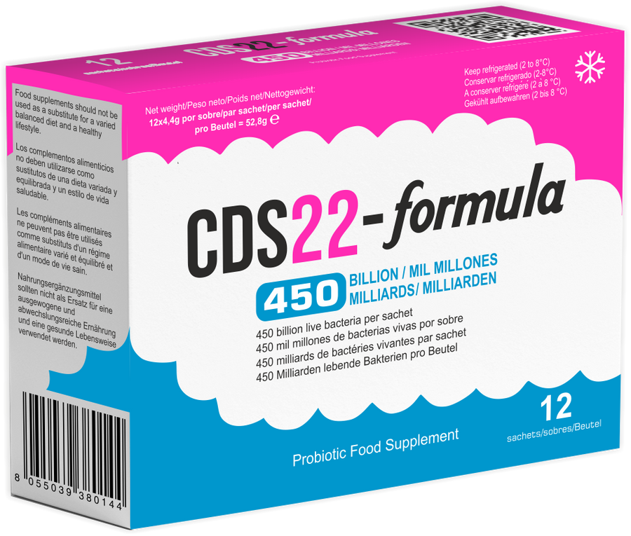 CDS22-formula Probiotic 450 Billion - 12 Sachet Pack (20% more for free)