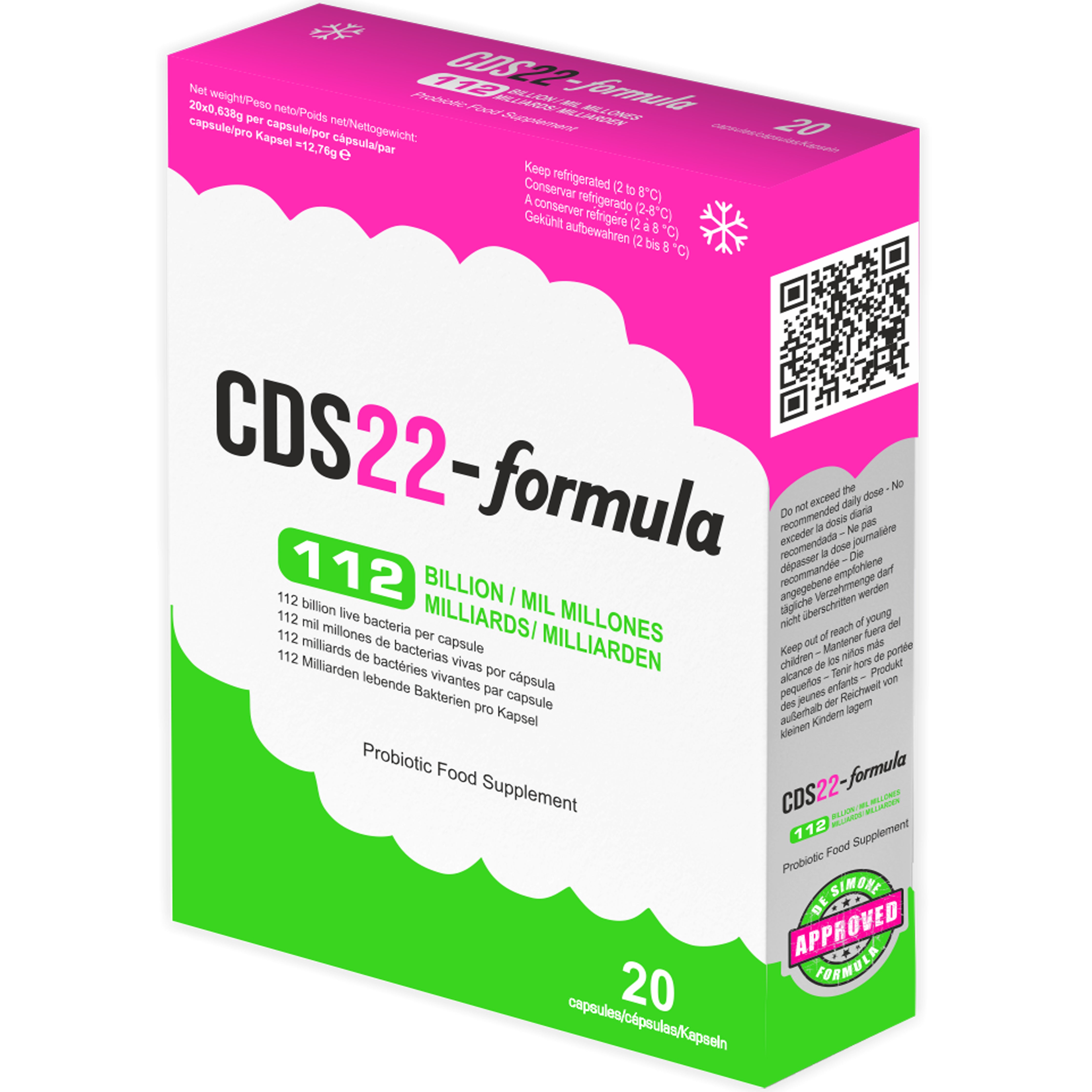 CDS22 Capsules box