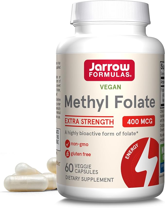 Jarrow Formulas Methyl Folate 400mcg - 60 Caps