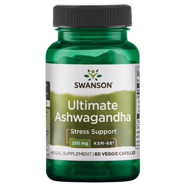 Swanson Ashwagandha Ultimate KSM-66 - 60 Caps