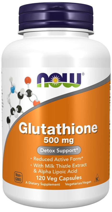 Now Foods - Glutathione 500mg -  60/120 Caps