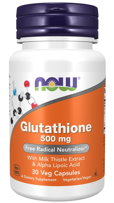 Now Foods - Glutathione 500mg -  60/120 Caps