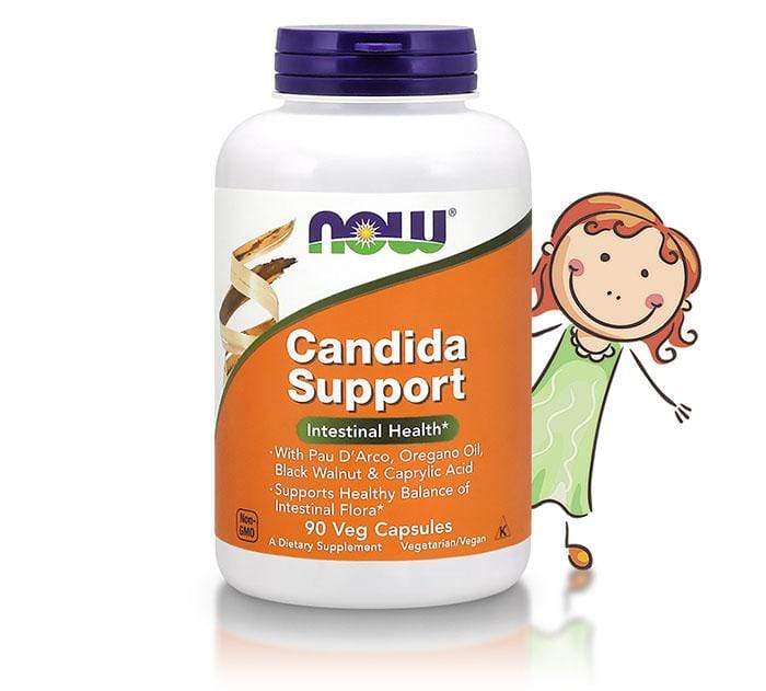 Now Foods Candida Support - 90/180 Veg Capsules - Probiotic.ie