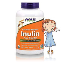 Now Foods Organic Inulin Prebiotic Pure Powder - 227g - Probiotic.ie