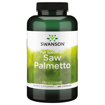 Swanson Full Spectrum Saw Palmetto 540mg 250 Caps